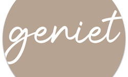 Wanddecoratie cirkel Geniet