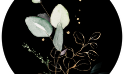 Wanddecoratie cirkel Gold