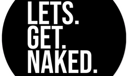 Wanddecoratie cirkel Lets Get Naked