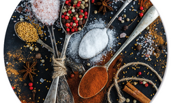 Wanddecoratie cirkel Spices