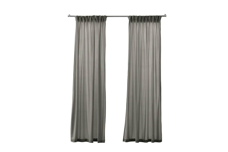 Velvet gordijnen met haken