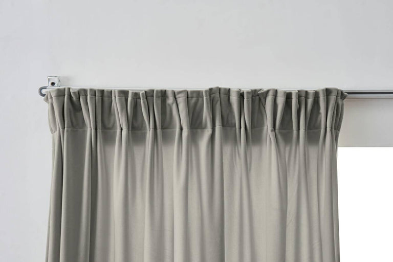 Velvet gordijnen met haken
