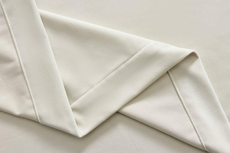Velvet gordijnen met ringen