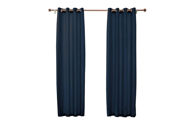 Velvet gordijnen met ringen