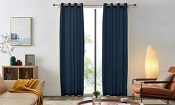 Velvet gordijnen met ringen