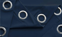 Velvet gordijnen met ringen