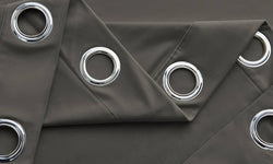 Velvet gordijnen met ringen