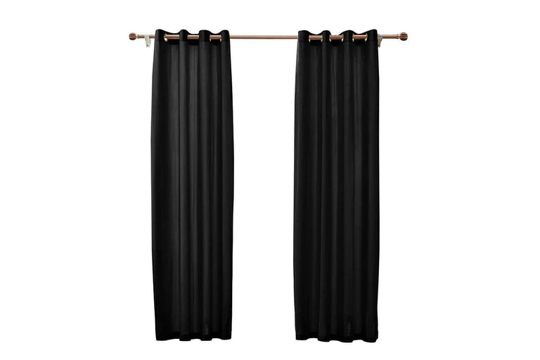 Velvet gordijnen met ringen