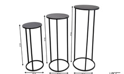 Set van 3 plantenhouders Harold