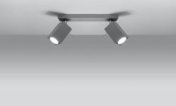 2-lichts plafondlamp Merida