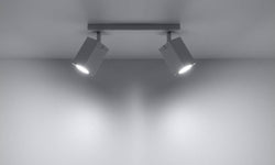 2-lichts plafondlamp Merida