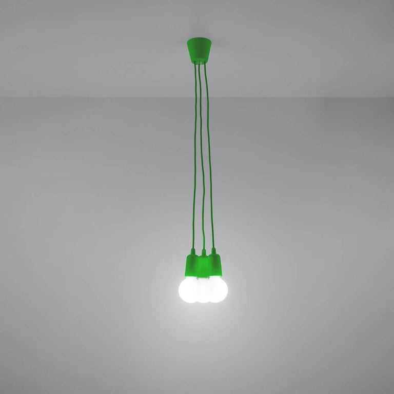 3-lichts hanglamp Diego