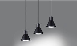 3-lichts hanglamp Taleja met Es111 fitting