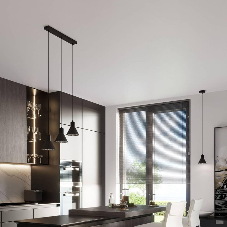 3-lichts hanglamp Taleja met Es111 fitting