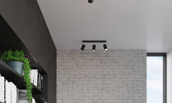 3-lichts plafondlamp Ring