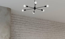 5-lichts kroonluchter Lango