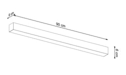 Plafondlamp Pinne M 3000K
