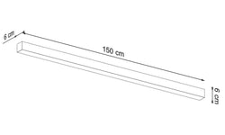 Plafondlamp Pinne XL 4000K
