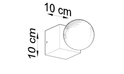 Wandlamp Ariz beton