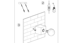 Wandlamp Ariz beton