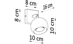 Wandlamp Oculare