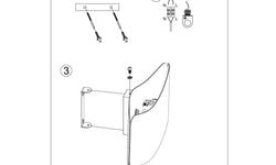 Wandlamp Tila XL
