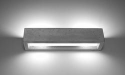 Wandlamp Vega 50 beton