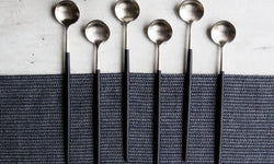 Set van 6 latte lepels Elegante