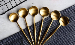 Set van 6 theelepels Elegante