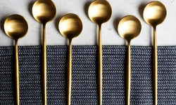 Set van 6 theelepels Elegante