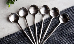 Set van 6 theelepels Elegante