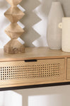 Esidra console table with compartments, 99 x 88 x 36 cm