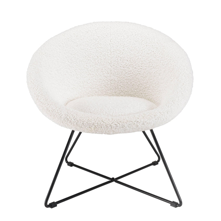 Fauteuil Agathe kruispoten