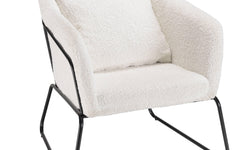 Fauteuil Agathe uitlopende poten