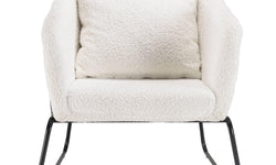 Fauteuil Agathe uitlopende poten