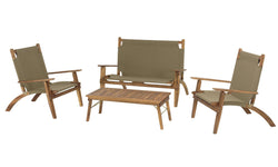 Loungeset Amanza acaciahout