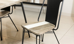 Set van 2 eetkamerstoelen Ambroise