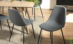 Set van 2 eetkamerstoelen Elli