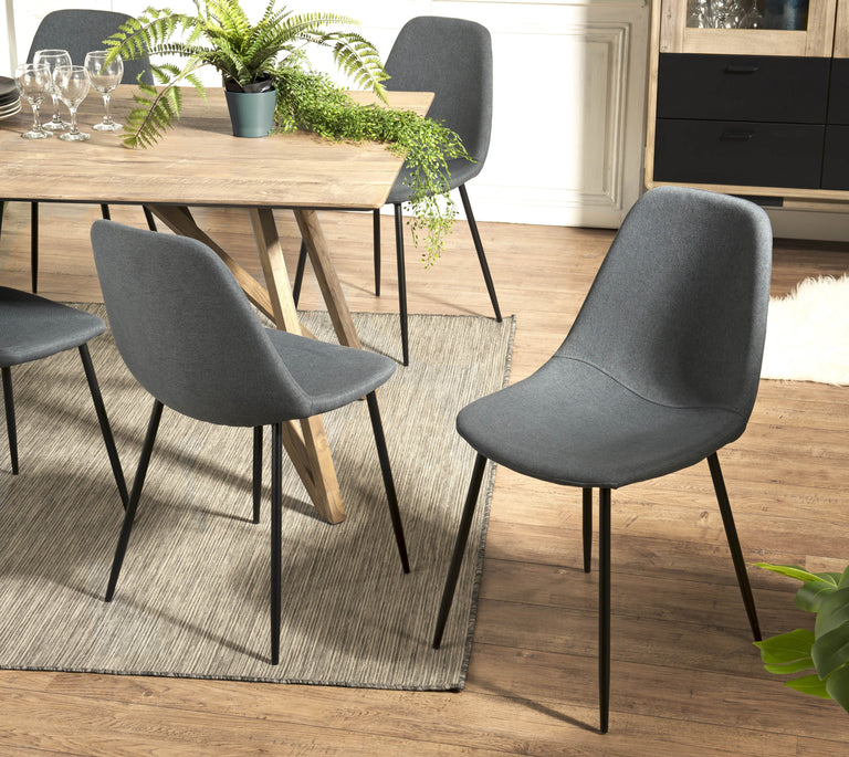 Set van 2 eetkamerstoelen Elli