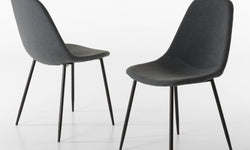 Set van 2 eetkamerstoelen Elli