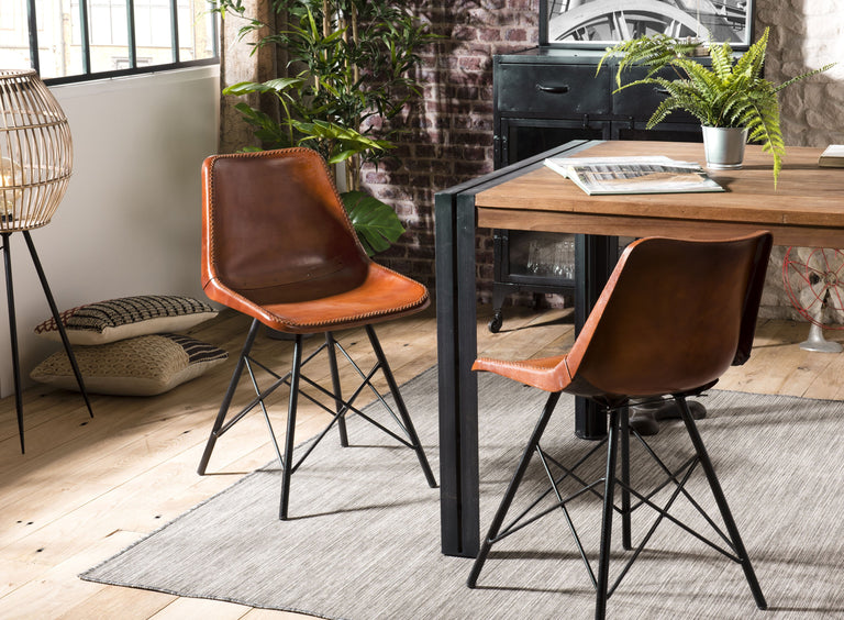 Set van 2 eetkamerstoelen Robin