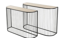 Set van 2 wandtafels Theodore