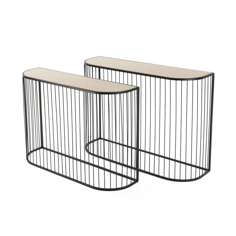 Set van 2 wandtafels Theodore