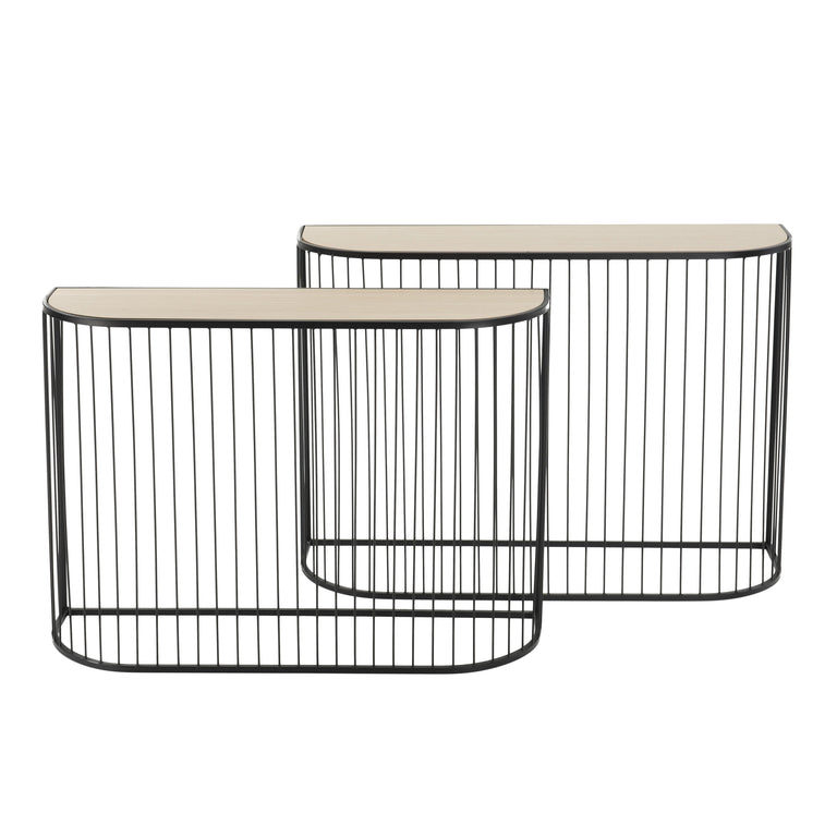 Set van 2 wandtafels Theodore