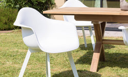 Set van 6 tuinstoelen Mali