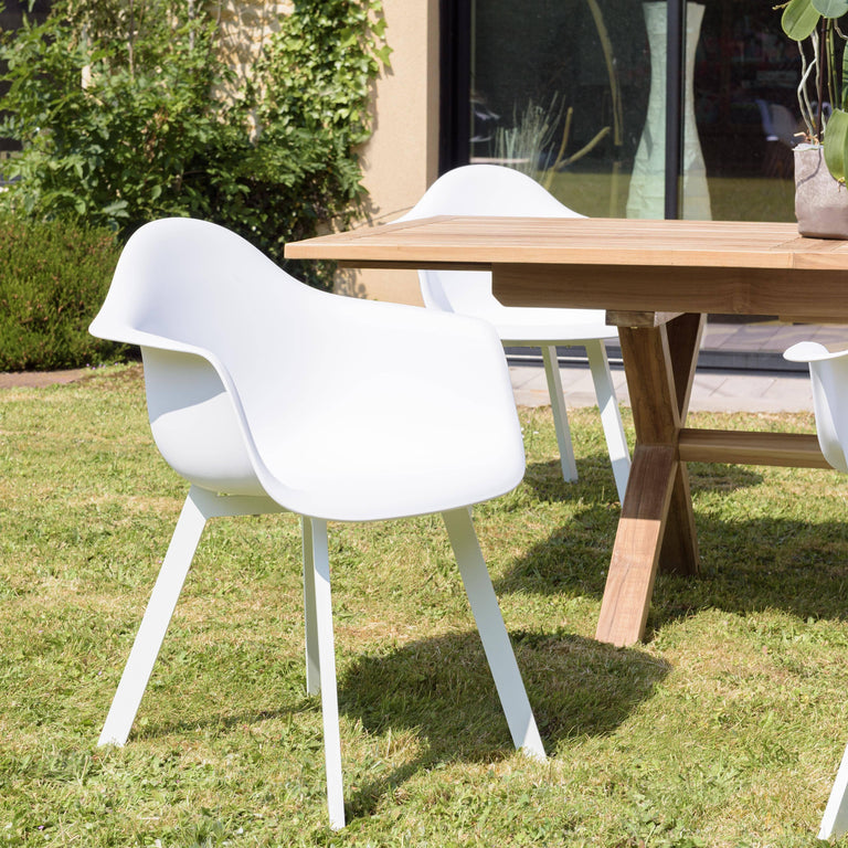 Set van 6 tuinstoelen Mali