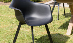 Set van 6 tuinstoelen Mali