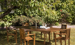 Tuinset Tonna teakhout