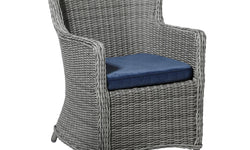 Set van 2 outdoor zitkussens Wicker