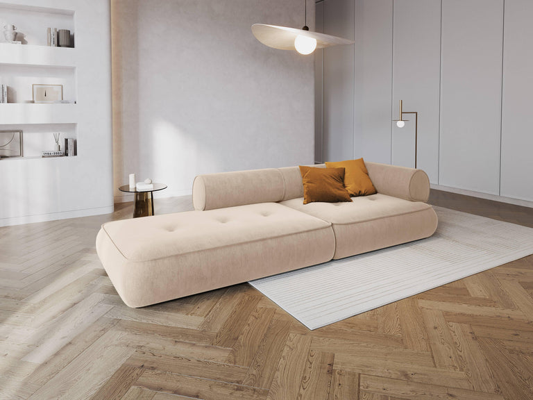 4-zitsbank Lily links chenille